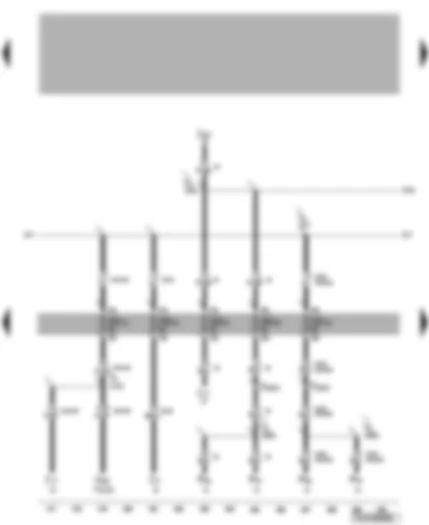 Wiring Diagram  VW TRANSPORTER 2009 - Fuses SD14 and SD19