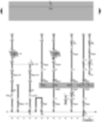 Wiring Diagram  VW TRANSPORTER 2008 - Fuses - right gas discharge (xenon) bulb - right headlight main beam bulb - right side light bulb - front right turn signal bulb - fog light bulb