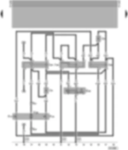 Wiring Diagram  VW TRANSPORTER 1998 - Stretcher with height adjustment (head end)