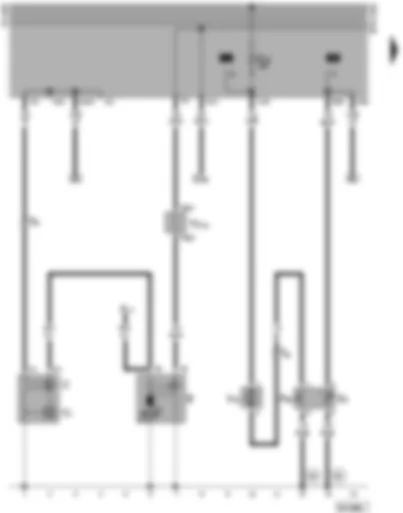 Wiring Diagram  VW TRANSPORTER 1998 - Alternator - starter - coolant run-on - coolant temperature gauge sender