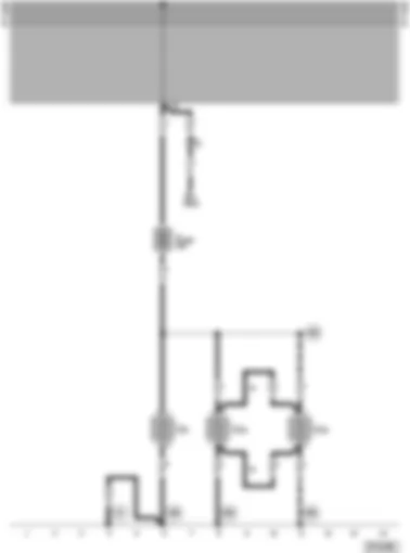 Wiring Diagram  VW TRANSPORTER 1997 - Sockets