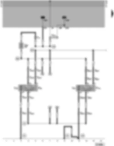 Wiring Diagram  VW TRANSPORTER 1998 - Central locking for driver