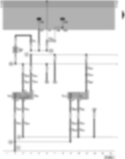 Wiring Diagram  VW TRANSPORTER 1998 - Central locking driver