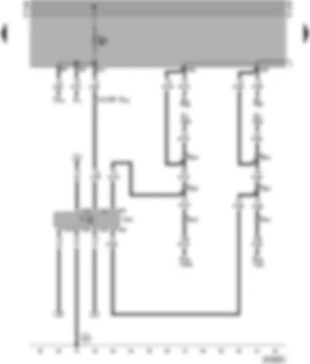 Wiring Diagram  VW TRANSPORTER 1999 - Central locking remote control - central locking