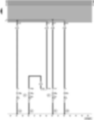 Wiring Diagram  VW TRANSPORTER 1999 - Turn signals