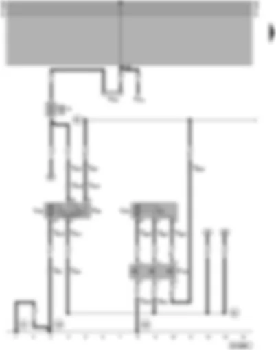 Wiring Diagram  VW TRANSPORTER 2000 - Central locking for driver