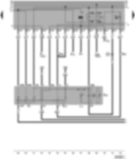 Wiring Diagram  VW TRANSPORTER 2000 - Lighting switch