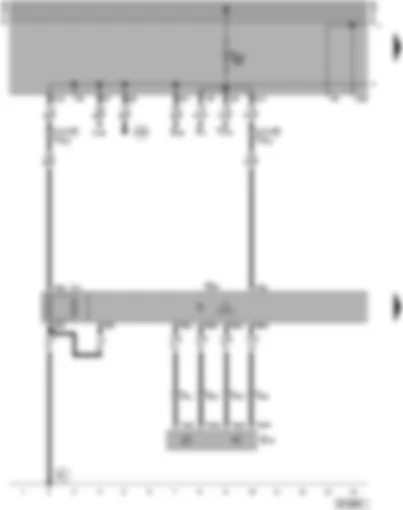 Wiring Diagram  VW TRANSPORTER 1999 - Tachograph - tachograph sender