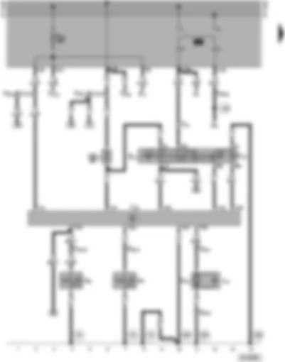 Wiring Diagram  VW TRANSPORTER 2000 - Rotating light - siren