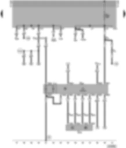 Wiring Diagram  VW TRANSPORTER 2000 - Tachograph