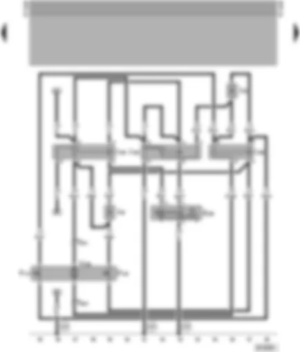 Wiring Diagram  VW TRANSPORTER 1999 - Stretcher with height adjustment (head end)