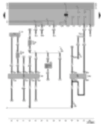 Wiring Diagram  VW TRANSPORTER 2000 - Taxi alarm system control unit - horn/dual tone horn - taxi alarm system fuse - fuse for roof sign - taxi sign light bulb