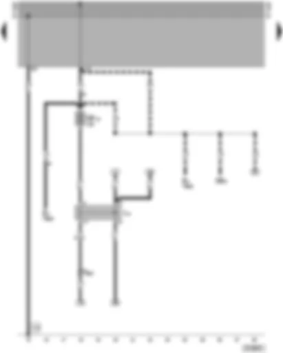 Wiring Diagram  VW TRANSPORTER 1999 - Warm air blower relay