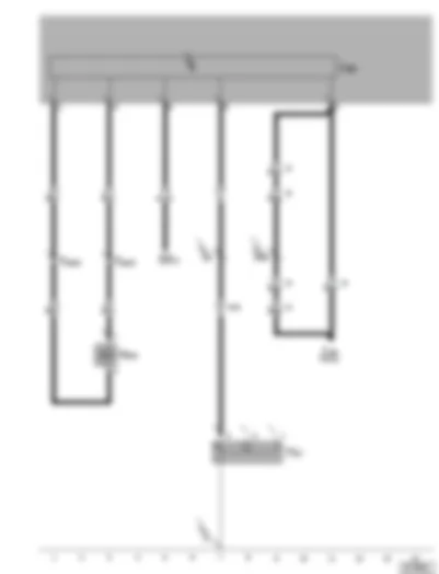 Wiring Diagram  VW TRANSPORTER 2009 - Power assisted steering control unit - power assisted steering hydraulic pressure valve
