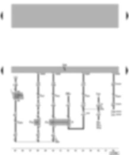 Электросхемa  VW TRANSPORTER 2004 - Блок управления системы впрыска дизельного двигателя - выключатель стоп-сигнала - выключатель педали сцепления - лампы стоп-сигналов