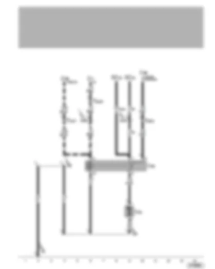 Wiring Diagram  VW TRANSPORTER 2009 - Residual heat pump relay - additional cooling system pump relay - circulation pump