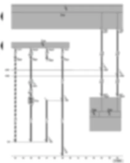 Wiring Diagram  VW TRANSPORTER 2004 - Heater control unit - metering pump