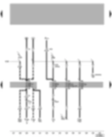 Wiring Diagram  VW TRANSPORTER 2004 - Fuses SB and SC