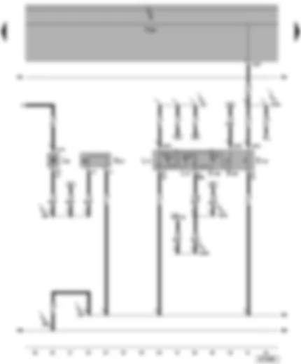 Wiring Diagram  VW TRANSPORTER 2004 - Interior light switch - taxi sign switch - alarm system off switch - blocking diode - roof sign warning lamp