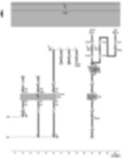 Wiring Diagram  VW TRANSPORTER 2004 - Fuses - treble tone horn - taxi alarm system 2 switch - two-way radio