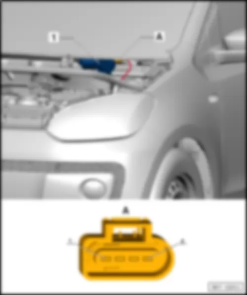 VW UP 2015 Wiper motor control unit -J400-