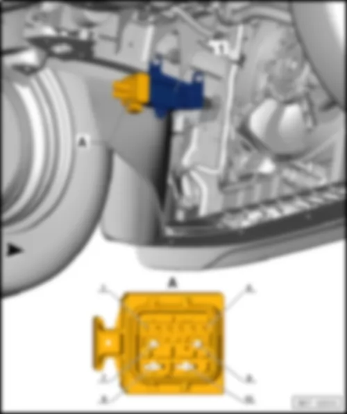 VW UP 2014 Radiator fan control unit -J293-