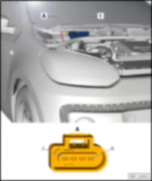 VW UP 2015 Wiper motor control unit -J400-