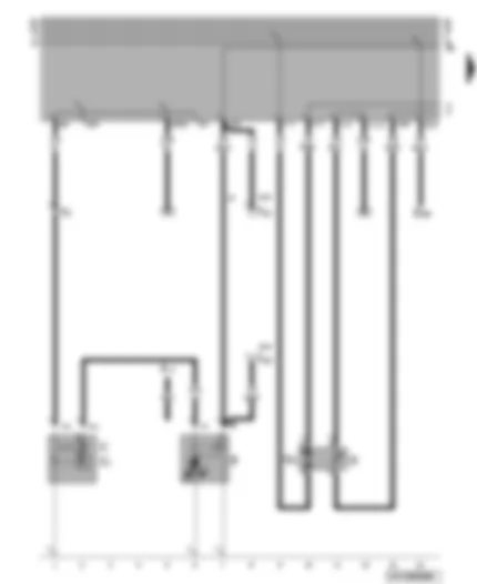 Wiring Diagram  VW VENTO 1998 - Alternator - starter - fuel pump - fuel gauge sender