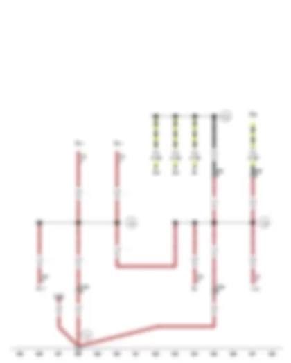 Wiring Diagram  VW VENTO 2005 - Earth connection 3 - in seat heating wiring harness - Earth connection 4 - in seat heating wiring harness
