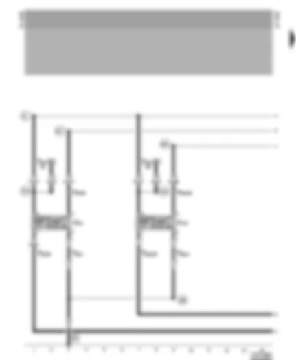 Wiring Diagram  VW VENTO 1994 - Positioners for central locking
