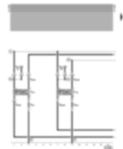 Wiring Diagram  VW VENTO 1995 - Positioners for central locking