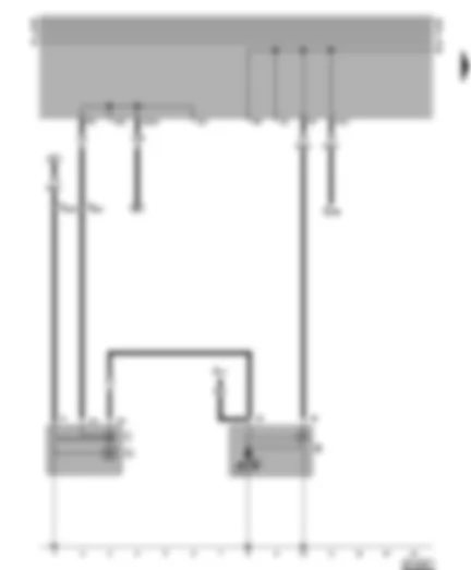 Wiring Diagram  VW VENTO 1996 - Alternator - starter