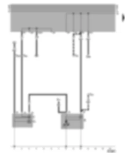 Wiring Diagram  VW VENTO 1994 - Alternator - starter