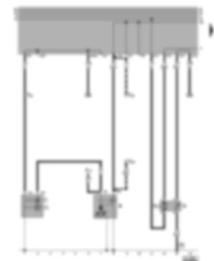 Wiring Diagram  VW VENTO 1996 - Alternator - starter - fuel pump - fuel gauge