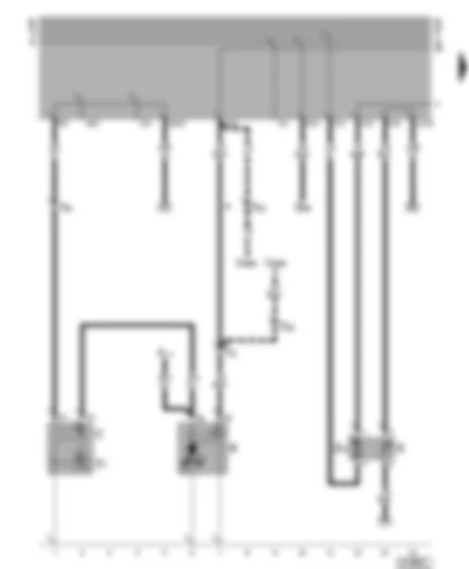 Wiring Diagram  VW VENTO 1999 - Starter - alternator - fuel pump