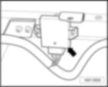 VW VENTO 2010 - G384 - Vehicle inclination sender