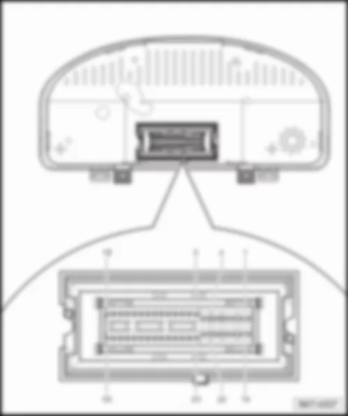 VW VENTO 2010 Steering column electronics control unit -J527-