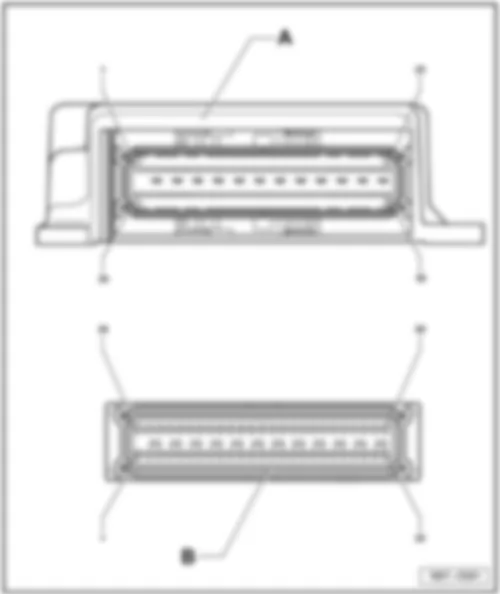 VW VENTO 2010 Control units overview