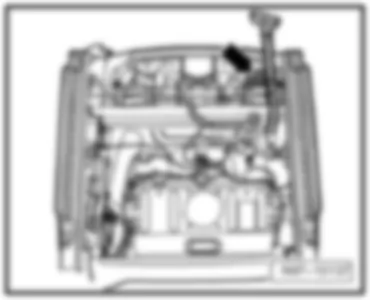 VW VENTO 2010 Aerial selection control unit -J515-