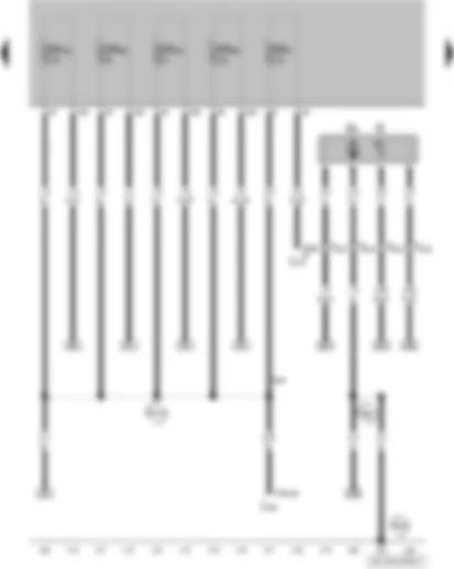 Wiring Diagram  VW VOYAGE 2010 - Fuel gauge sender - fuel system pressurisation pump