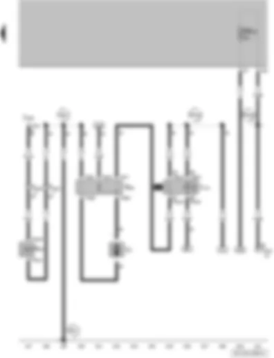 Wiring Diagram  VW VOYAGE 2009 - Radiator fan 2nd speed relay - air conditioning system magnetic clutch - radiator fan series resistor - radiator fan