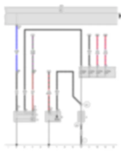 Wiring Diagram  VW VOYAGE 2013 - Battery - Starter - Alternator - Voltage regulator - Onboard supply control unit