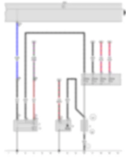 Wiring Diagram  VW VOYAGE 2013 - Battery - Starter - Alternator - Voltage regulator - Onboard supply control unit