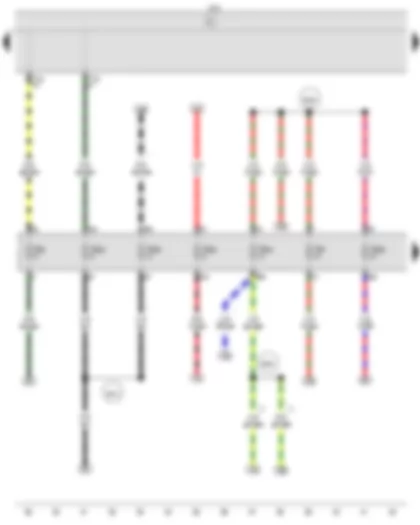 Wiring Diagram  VW VOYAGE 2013 - Onboard supply control unit