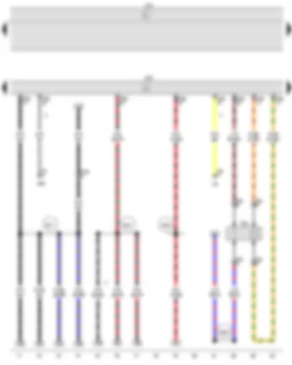 Wiring Diagram  VW VOYAGE 2013 - Lambda probe - Onboard supply control unit - Engine control unit