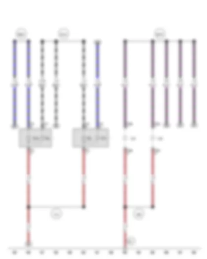 Wiring Diagram  VW VOYAGE 2015 - Left fog light bulb - Right fog light bulb - Right tail light bulb - Left tail light bulb - Left reversing light bulb - Right reversing light bulb