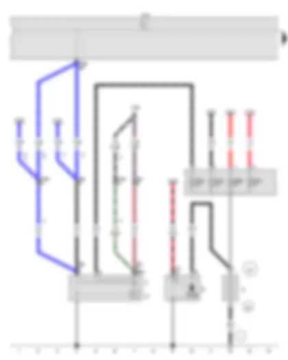 Wiring Diagram  VW VOYAGE 2015 - Battery - Starter - Alternator - Voltage regulator - Onboard supply control unit