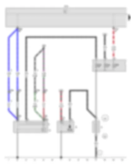 Wiring Diagram  VW VOYAGE 2015 - Battery - Starter - Alternator - Voltage regulator - Onboard supply control unit