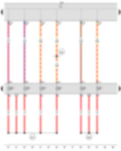 Wiring Diagram  VW VOYAGE 2015 - Onboard supply control unit