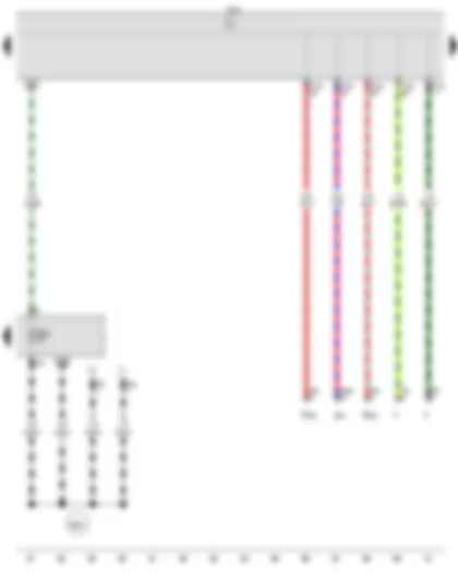 Wiring Diagram  VW VOYAGE 2015 - Onboard supply control unit